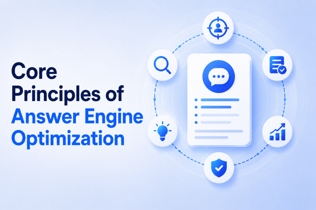 Core Principles of Answer Engine Optimization
