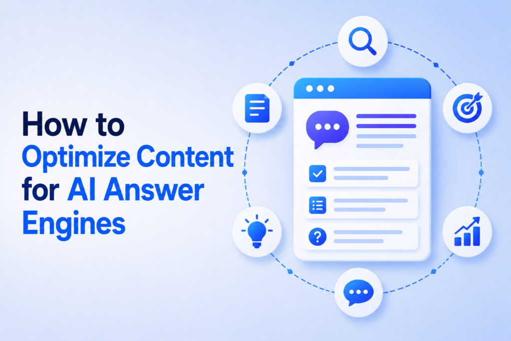 How to Optimize Content for AI Answer Engines How to Optimize Content for AI Answer Engines